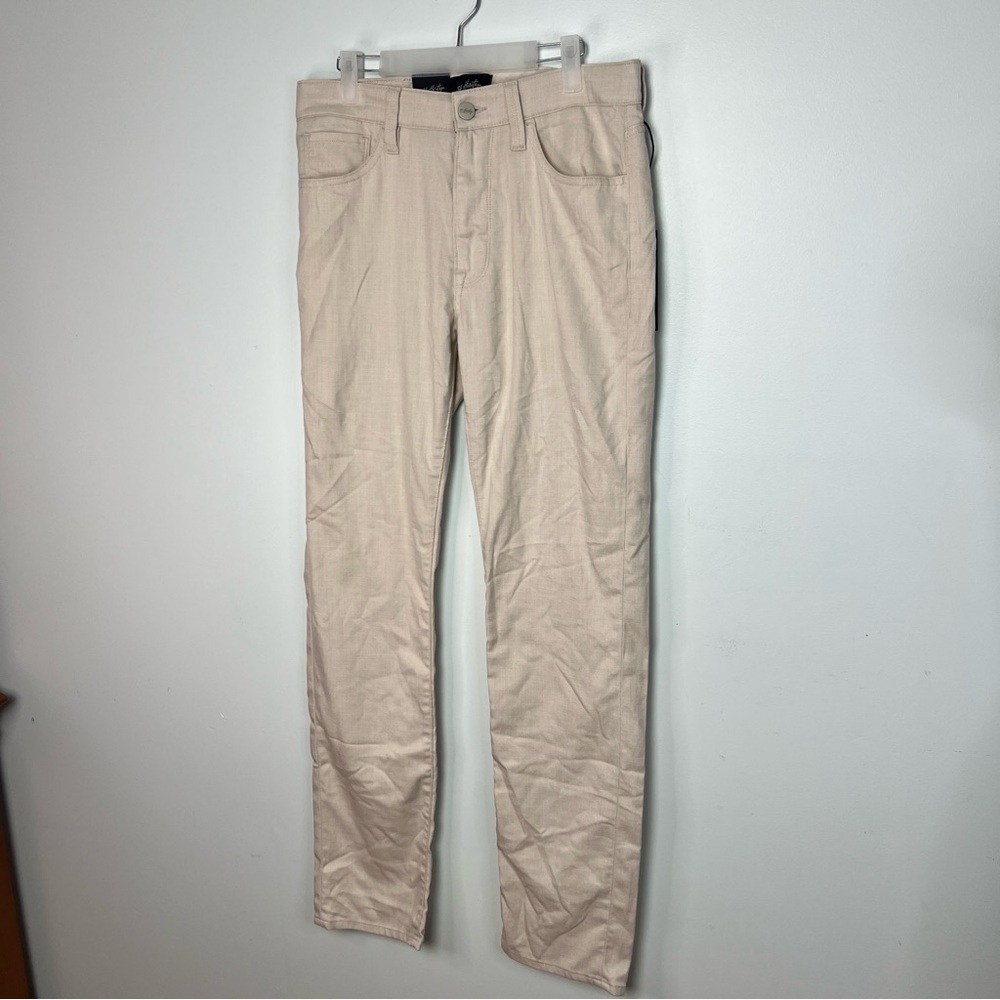 34 Heritage Courage Cream Cross-Twill Pants 32X34 NWT Modern Straight Fit